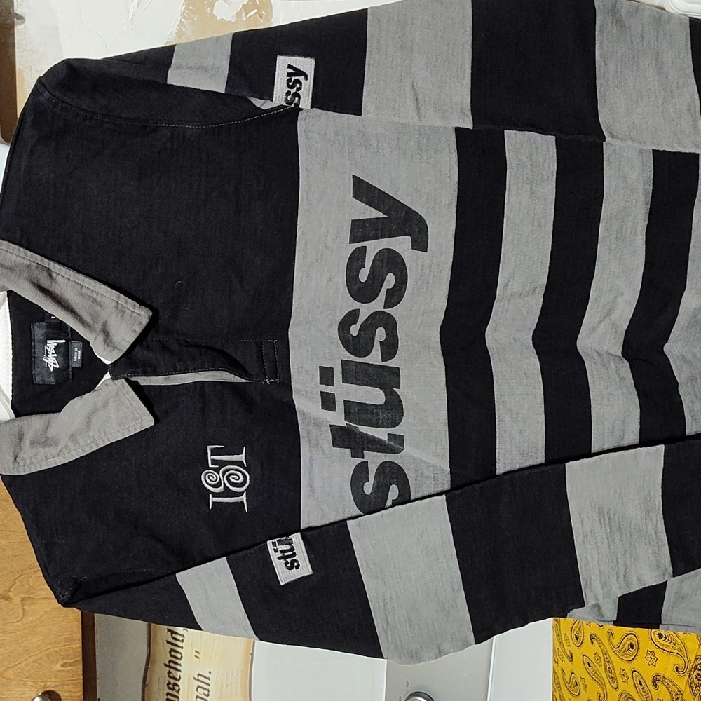 Stussy polo shirt